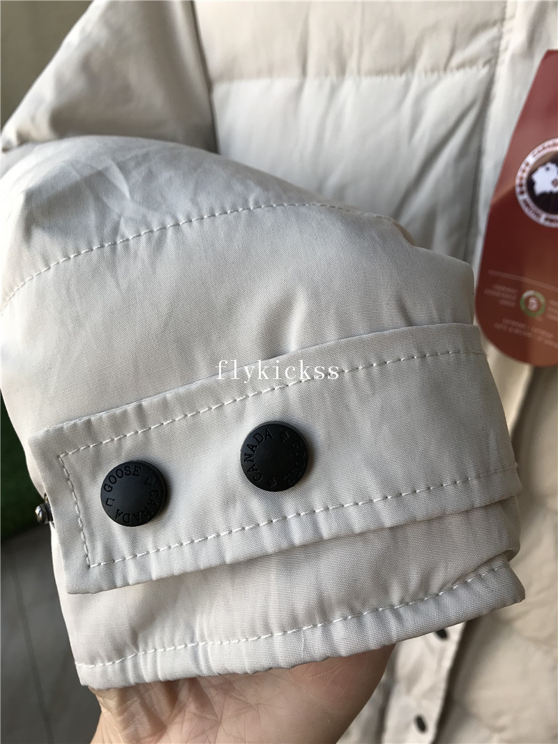 Canada Goose White Down Coat